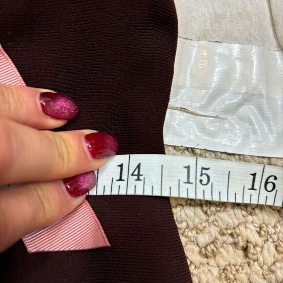 Ladies Chadwick’s Brand Color Block Midi Short‎ Sleeve Dress Size 4 - Picture 8 of 11